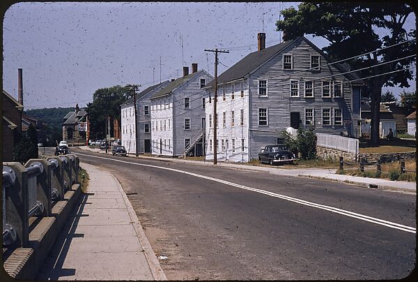 [654 Views of Mills, for Fortune Article "These Dark Satanic Mills"], Walker Evans (American, St. Louis, Missouri 1903–1975 New Haven, Connecticut), Color film transparency