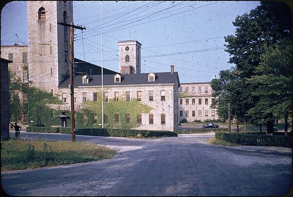 [654 Views of Mills, for Fortune Article "These Dark Satanic Mills"], Walker Evans (American, St. Louis, Missouri 1903–1975 New Haven, Connecticut), Color film transparency