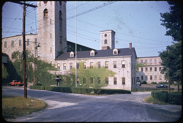[654 Views of Mills, for Fortune Article "These Dark Satanic Mills"], Walker Evans (American, St. Louis, Missouri 1903–1975 New Haven, Connecticut), Color film transparency