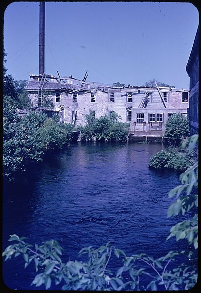 [654 Views of Mills, for Fortune Article "These Dark Satanic Mills"], Walker Evans (American, St. Louis, Missouri 1903–1975 New Haven, Connecticut), Color film transparency