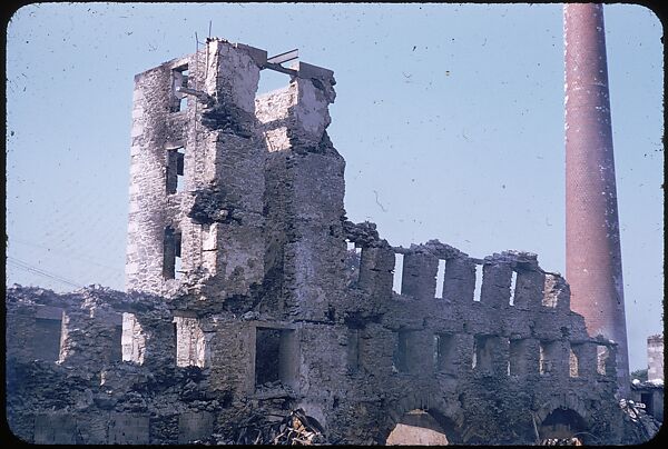 [654 Views of Mills, for Fortune Article "These Dark Satanic Mills"], Walker Evans (American, St. Louis, Missouri 1903–1975 New Haven, Connecticut), Color film transparency