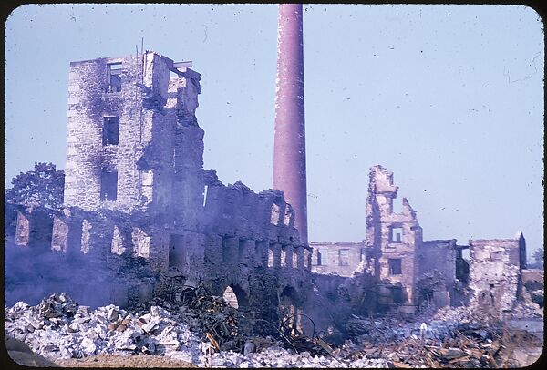 [654 Views of Mills, for Fortune Article "These Dark Satanic Mills"], Walker Evans (American, St. Louis, Missouri 1903–1975 New Haven, Connecticut), Color film transparency