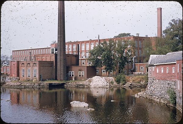 [654 Views of Mills, for Fortune Article "These Dark Satanic Mills"], Walker Evans (American, St. Louis, Missouri 1903–1975 New Haven, Connecticut), Color film transparency