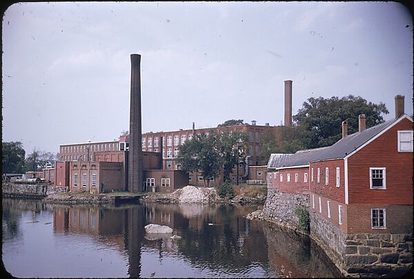 [654 Views of Mills, for Fortune Article "These Dark Satanic Mills"], Walker Evans (American, St. Louis, Missouri 1903–1975 New Haven, Connecticut), Color film transparency