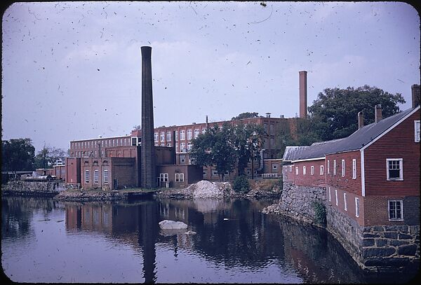 [654 Views of Mills, for Fortune Article "These Dark Satanic Mills"], Walker Evans (American, St. Louis, Missouri 1903–1975 New Haven, Connecticut), Color film transparency