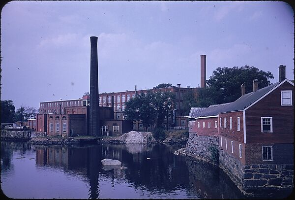 [654 Views of Mills, for Fortune Article "These Dark Satanic Mills"], Walker Evans (American, St. Louis, Missouri 1903–1975 New Haven, Connecticut), Color film transparency