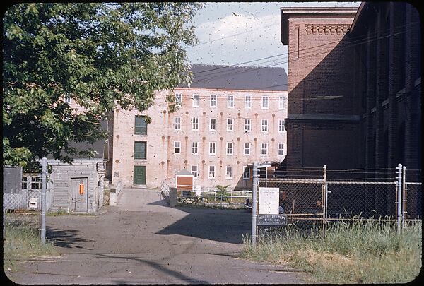 [654 Views of Mills, for Fortune Article "These Dark Satanic Mills"], Walker Evans (American, St. Louis, Missouri 1903–1975 New Haven, Connecticut), Color film transparency