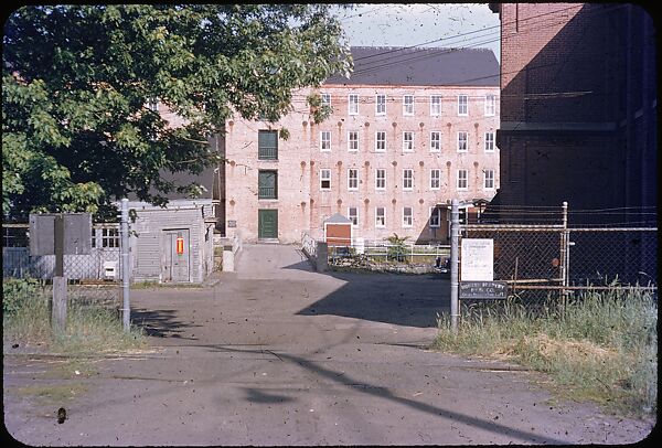 [654 Views of Mills, for Fortune Article "These Dark Satanic Mills"], Walker Evans (American, St. Louis, Missouri 1903–1975 New Haven, Connecticut), Color film transparency