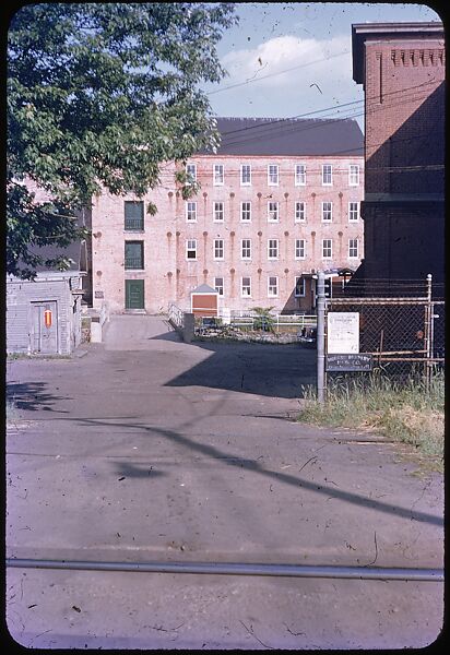 [654 Views of Mills, for Fortune Article "These Dark Satanic Mills"], Walker Evans (American, St. Louis, Missouri 1903–1975 New Haven, Connecticut), Color film transparency