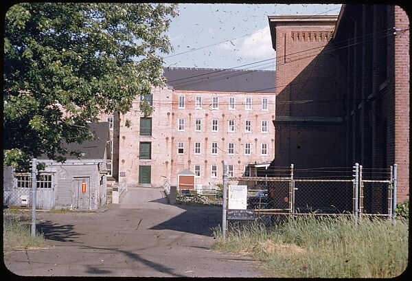 [654 Views of Mills, for Fortune Article "These Dark Satanic Mills"], Walker Evans (American, St. Louis, Missouri 1903–1975 New Haven, Connecticut), Color film transparency