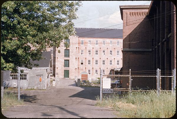 [654 Views of Mills, for Fortune Article "These Dark Satanic Mills"], Walker Evans (American, St. Louis, Missouri 1903–1975 New Haven, Connecticut), Color film transparency