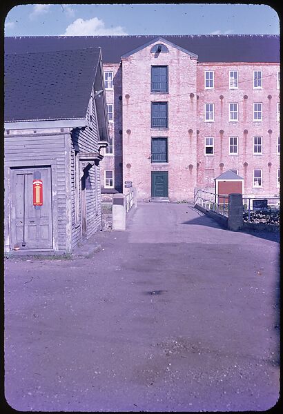 [654 Views of Mills, for Fortune Article "These Dark Satanic Mills"], Walker Evans (American, St. Louis, Missouri 1903–1975 New Haven, Connecticut), Color film transparency