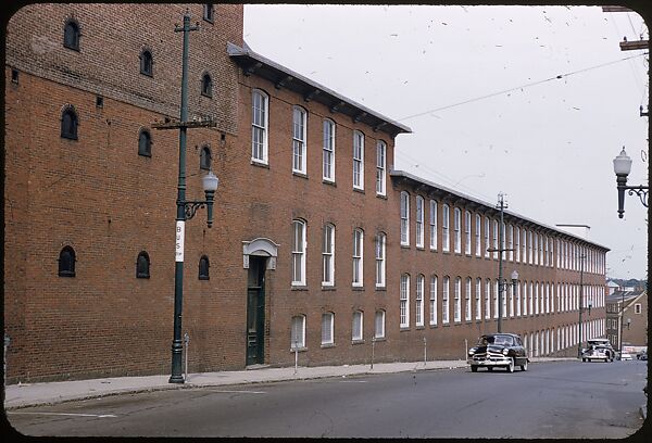 [654 Views of Mills, for Fortune Article "These Dark Satanic Mills"], Walker Evans (American, St. Louis, Missouri 1903–1975 New Haven, Connecticut), Color film transparency