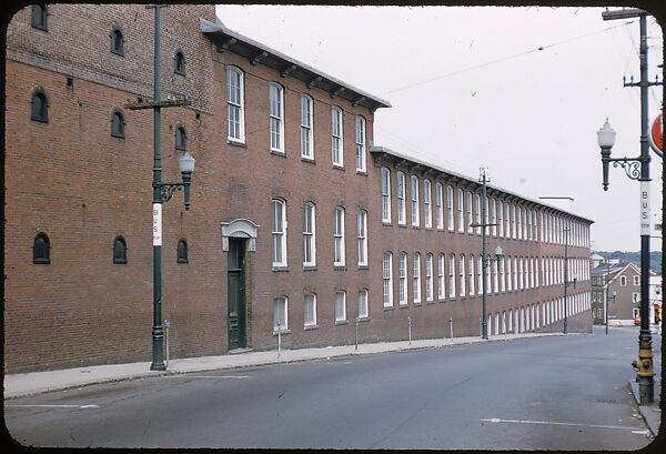 [654 Views of Mills, for Fortune Article "These Dark Satanic Mills"], Walker Evans (American, St. Louis, Missouri 1903–1975 New Haven, Connecticut), Color film transparency