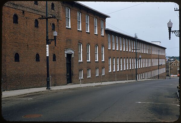 [654 Views of Mills, for Fortune Article "These Dark Satanic Mills"], Walker Evans (American, St. Louis, Missouri 1903–1975 New Haven, Connecticut), Color film transparency