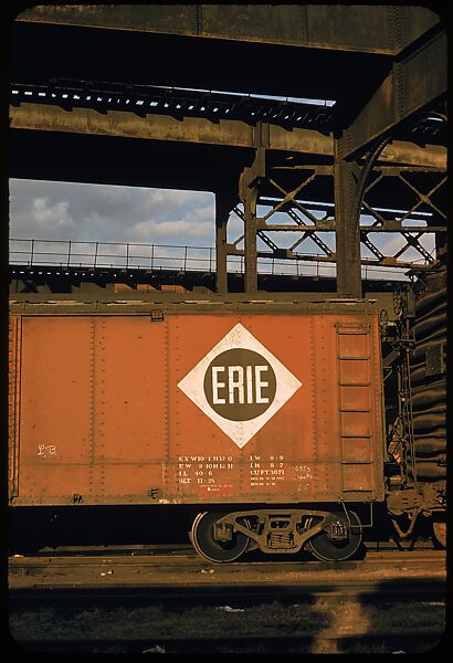 [155 Studies of Railroad Car Insiginias, For Fortune Article "Before They Disappear"], Walker Evans (American, St. Louis, Missouri 1903–1975 New Haven, Connecticut), Color film transparency