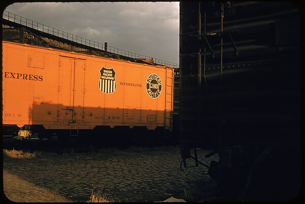 [155 Studies of Railroad Car Insiginias, For Fortune Article "Before They Disappear"], Walker Evans (American, St. Louis, Missouri 1903–1975 New Haven, Connecticut), Color film transparency