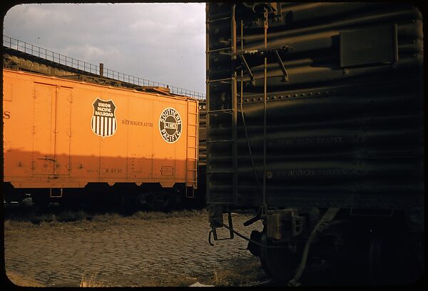 [155 Studies of Railroad Car Insiginias, For Fortune Article "Before They Disappear"], Walker Evans (American, St. Louis, Missouri 1903–1975 New Haven, Connecticut), Color film transparency