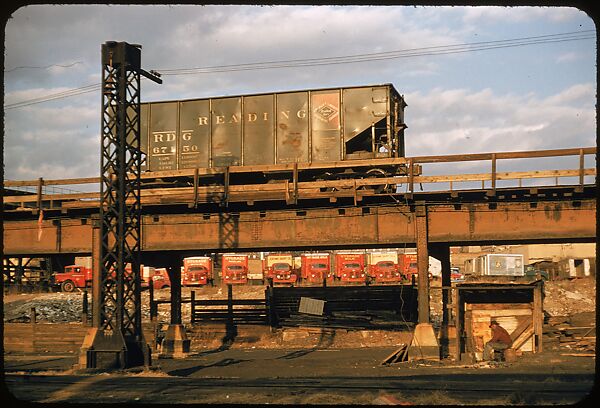 [155 Studies of Railroad Car Insiginias, For Fortune Article "Before They Disappear"], Walker Evans (American, St. Louis, Missouri 1903–1975 New Haven, Connecticut), Color film transparency