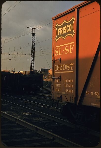[155 Studies of Railroad Car Insiginias, For Fortune Article "Before They Disappear"], Walker Evans (American, St. Louis, Missouri 1903–1975 New Haven, Connecticut), Color film transparency