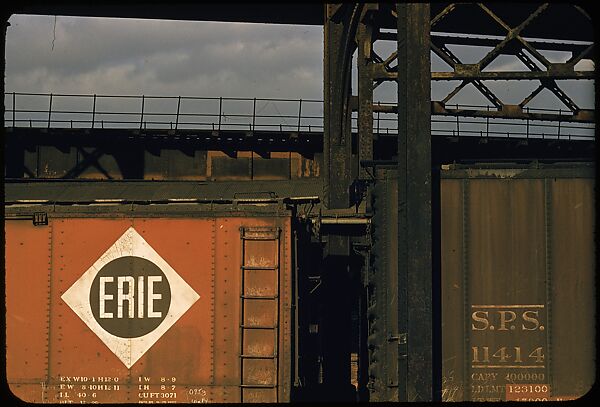 [155 Studies of Railroad Car Insiginias, For Fortune Article "Before They Disappear"], Walker Evans (American, St. Louis, Missouri 1903–1975 New Haven, Connecticut), Color film transparency