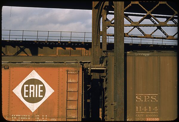 [155 Studies of Railroad Car Insiginias, For Fortune Article "Before They Disappear"], Walker Evans (American, St. Louis, Missouri 1903–1975 New Haven, Connecticut), Color film transparency