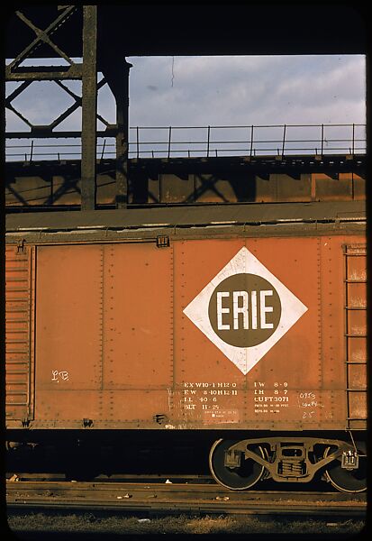 [155 Studies of Railroad Car Insiginias, For Fortune Article "Before They Disappear"], Walker Evans (American, St. Louis, Missouri 1903–1975 New Haven, Connecticut), Color film transparency