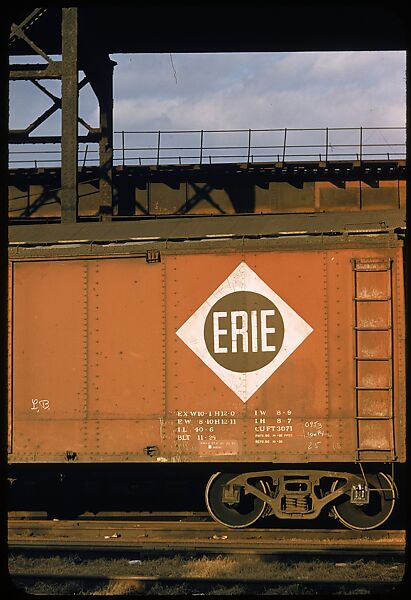[155 Studies of Railroad Car Insiginias, For Fortune Article "Before They Disappear"], Walker Evans (American, St. Louis, Missouri 1903–1975 New Haven, Connecticut), Color film transparency