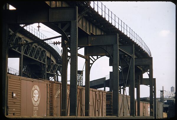 [155 Studies of Railroad Car Insiginias, For Fortune Article "Before They Disappear"], Walker Evans (American, St. Louis, Missouri 1903–1975 New Haven, Connecticut), Color film transparency