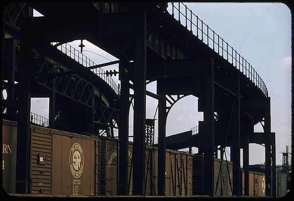 [155 Studies of Railroad Car Insiginias, For Fortune Article "Before They Disappear"], Walker Evans (American, St. Louis, Missouri 1903–1975 New Haven, Connecticut), Color film transparency