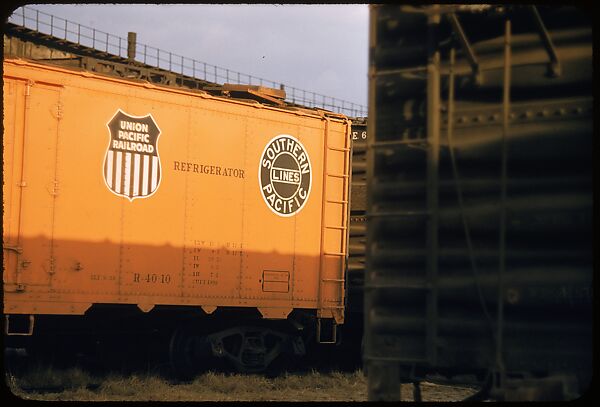 [155 Studies of Railroad Car Insiginias, For Fortune Article "Before They Disappear"], Walker Evans (American, St. Louis, Missouri 1903–1975 New Haven, Connecticut), Color film transparency