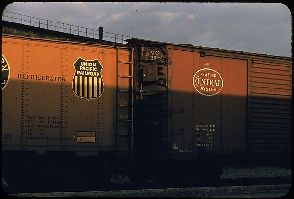 [155 Studies of Railroad Car Insiginias, For Fortune Article "Before They Disappear"], Walker Evans (American, St. Louis, Missouri 1903–1975 New Haven, Connecticut), Color film transparency
