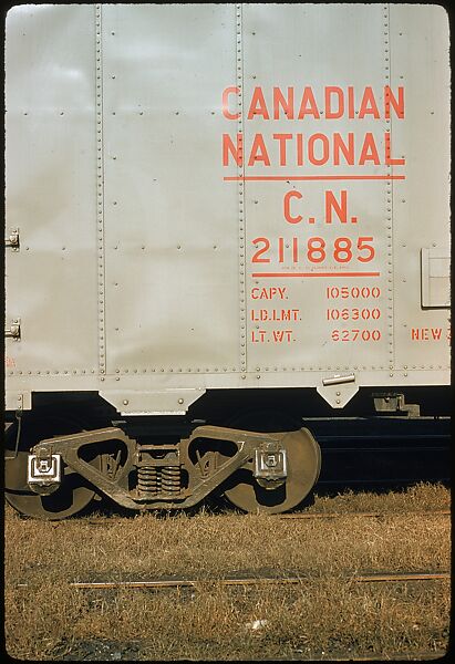 [155 Studies of Railroad Car Insiginias, For Fortune Article "Before They Disappear"], Walker Evans (American, St. Louis, Missouri 1903–1975 New Haven, Connecticut), Color film transparency