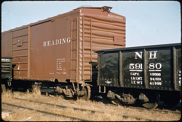 [155 Studies of Railroad Car Insiginias, For Fortune Article "Before They Disappear"], Walker Evans (American, St. Louis, Missouri 1903–1975 New Haven, Connecticut), Color film transparency