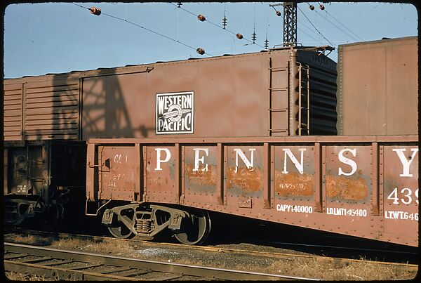 [155 Studies of Railroad Car Insiginias, For Fortune Article "Before They Disappear"], Walker Evans (American, St. Louis, Missouri 1903–1975 New Haven, Connecticut), Color film transparency