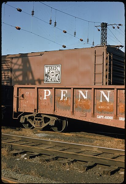 [155 Studies of Railroad Car Insiginias, For Fortune Article "Before They Disappear"], Walker Evans (American, St. Louis, Missouri 1903–1975 New Haven, Connecticut), Color film transparency