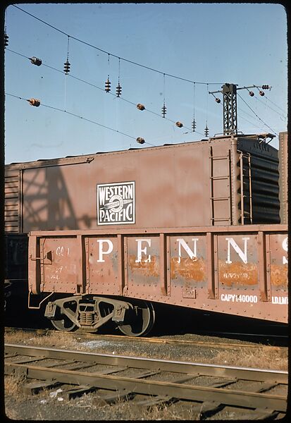 [155 Studies of Railroad Car Insiginias, For Fortune Article "Before They Disappear"], Walker Evans (American, St. Louis, Missouri 1903–1975 New Haven, Connecticut), Color film transparency