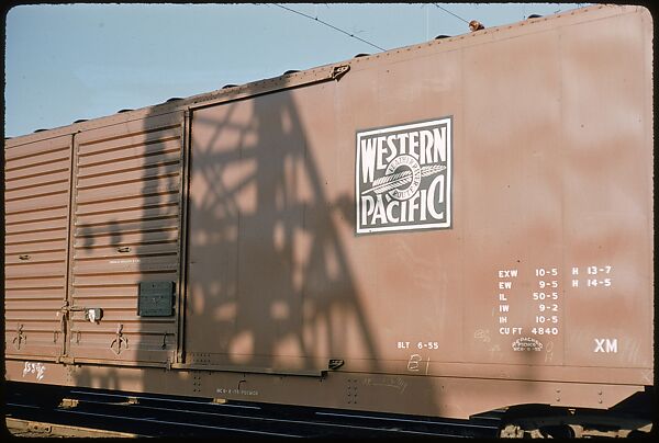 [155 Studies of Railroad Car Insiginias, For Fortune Article "Before They Disappear"], Walker Evans (American, St. Louis, Missouri 1903–1975 New Haven, Connecticut), Color film transparency