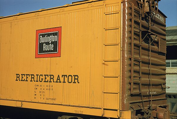 [155 Studies of Railroad Car Insiginias, For Fortune Article "Before They Disappear"], Walker Evans (American, St. Louis, Missouri 1903–1975 New Haven, Connecticut), Color film transparency