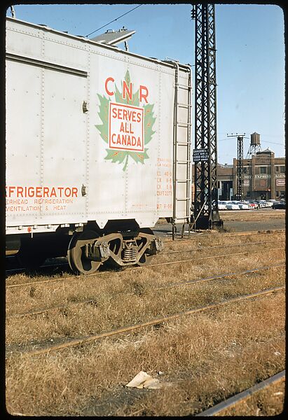 [155 Studies of Railroad Car Insiginias, For Fortune Article "Before They Disappear"], Walker Evans (American, St. Louis, Missouri 1903–1975 New Haven, Connecticut), Color film transparency