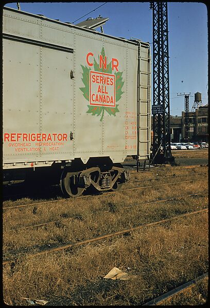 [155 Studies of Railroad Car Insiginias, For Fortune Article "Before They Disappear"], Walker Evans (American, St. Louis, Missouri 1903–1975 New Haven, Connecticut), Color film transparency