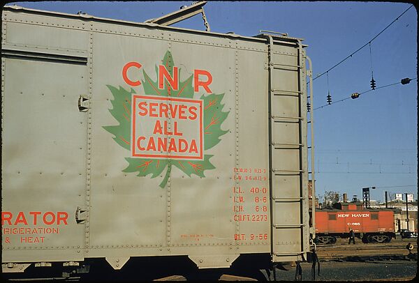 [155 Studies of Railroad Car Insiginias, For Fortune Article "Before They Disappear"], Walker Evans (American, St. Louis, Missouri 1903–1975 New Haven, Connecticut), Color film transparency