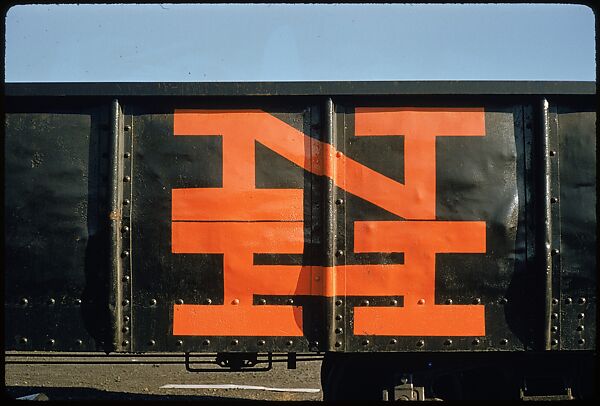 [155 Studies of Railroad Car Insiginias, For Fortune Article "Before They Disappear"], Walker Evans (American, St. Louis, Missouri 1903–1975 New Haven, Connecticut), Color film transparency