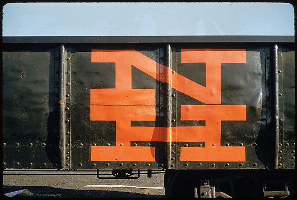 [155 Studies of Railroad Car Insiginias, For Fortune Article "Before They Disappear"], Walker Evans (American, St. Louis, Missouri 1903–1975 New Haven, Connecticut), Color film transparency