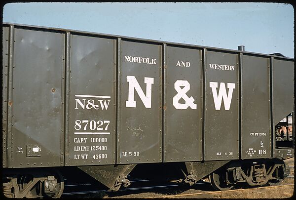 [155 Studies of Railroad Car Insiginias, For Fortune Article "Before They Disappear"], Walker Evans (American, St. Louis, Missouri 1903–1975 New Haven, Connecticut), Color film transparency