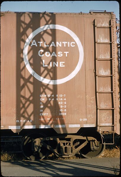 [155 Studies of Railroad Car Insiginias, For Fortune Article "Before They Disappear"], Walker Evans (American, St. Louis, Missouri 1903–1975 New Haven, Connecticut), Color film transparency