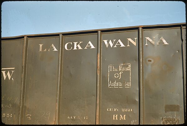 [155 Studies of Railroad Car Insiginias, For Fortune Article "Before They Disappear"], Walker Evans (American, St. Louis, Missouri 1903–1975 New Haven, Connecticut), Color film transparency