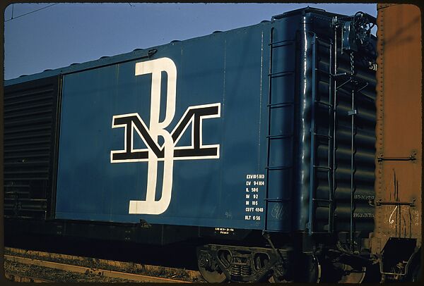 [155 Studies of Railroad Car Insiginias, For Fortune Article "Before They Disappear"], Walker Evans (American, St. Louis, Missouri 1903–1975 New Haven, Connecticut), Color film transparency