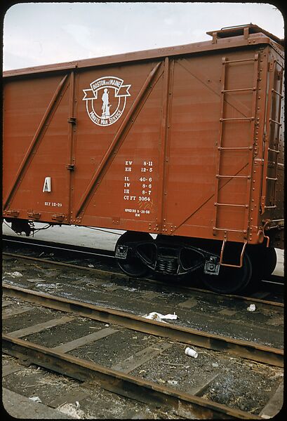 [155 Studies of Railroad Car Insiginias, For Fortune Article "Before They Disappear"], Walker Evans (American, St. Louis, Missouri 1903–1975 New Haven, Connecticut), Color film transparency