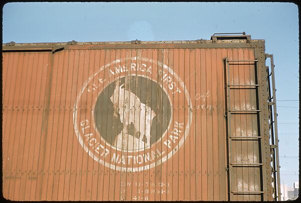 [155 Studies of Railroad Car Insiginias, For Fortune Article "Before They Disappear"], Walker Evans (American, St. Louis, Missouri 1903–1975 New Haven, Connecticut), Color film transparency
